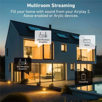 Arylic H50 Ολοκληρωμένος Ενισχυτής Hi-Fi Stereo